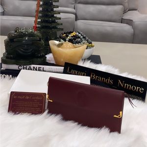 CARTIER TRIFOLD LONG WALLET